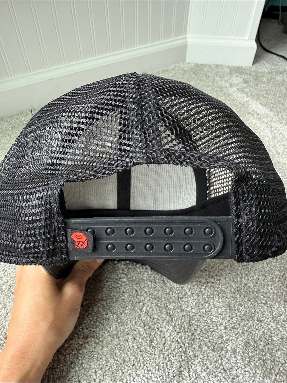 Mountain Hardware X-Ray Black Trucker Mesh Hat